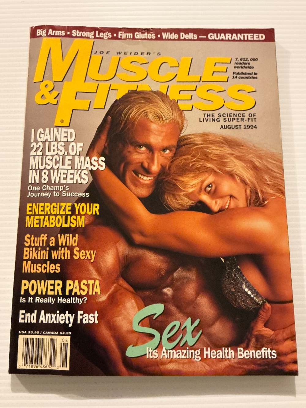 Joe Weider’s Muscle & Fitness Magazine August 1994